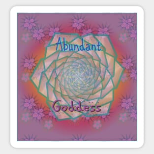 AbundantGoddess Sticker